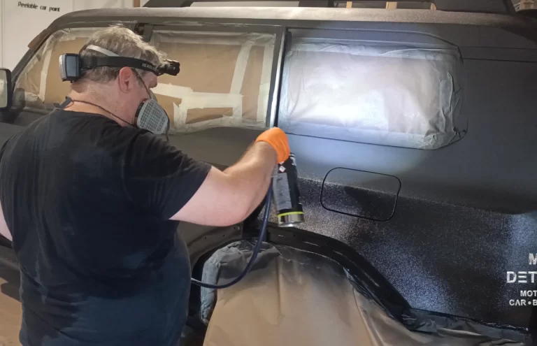 vopsesc mașina cu raptor singur