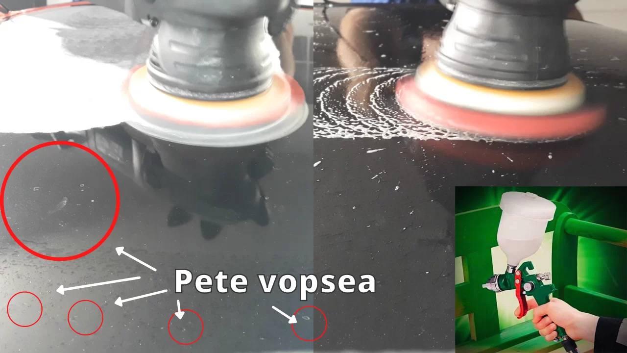 Eliminare Gazare Vopsea Auto