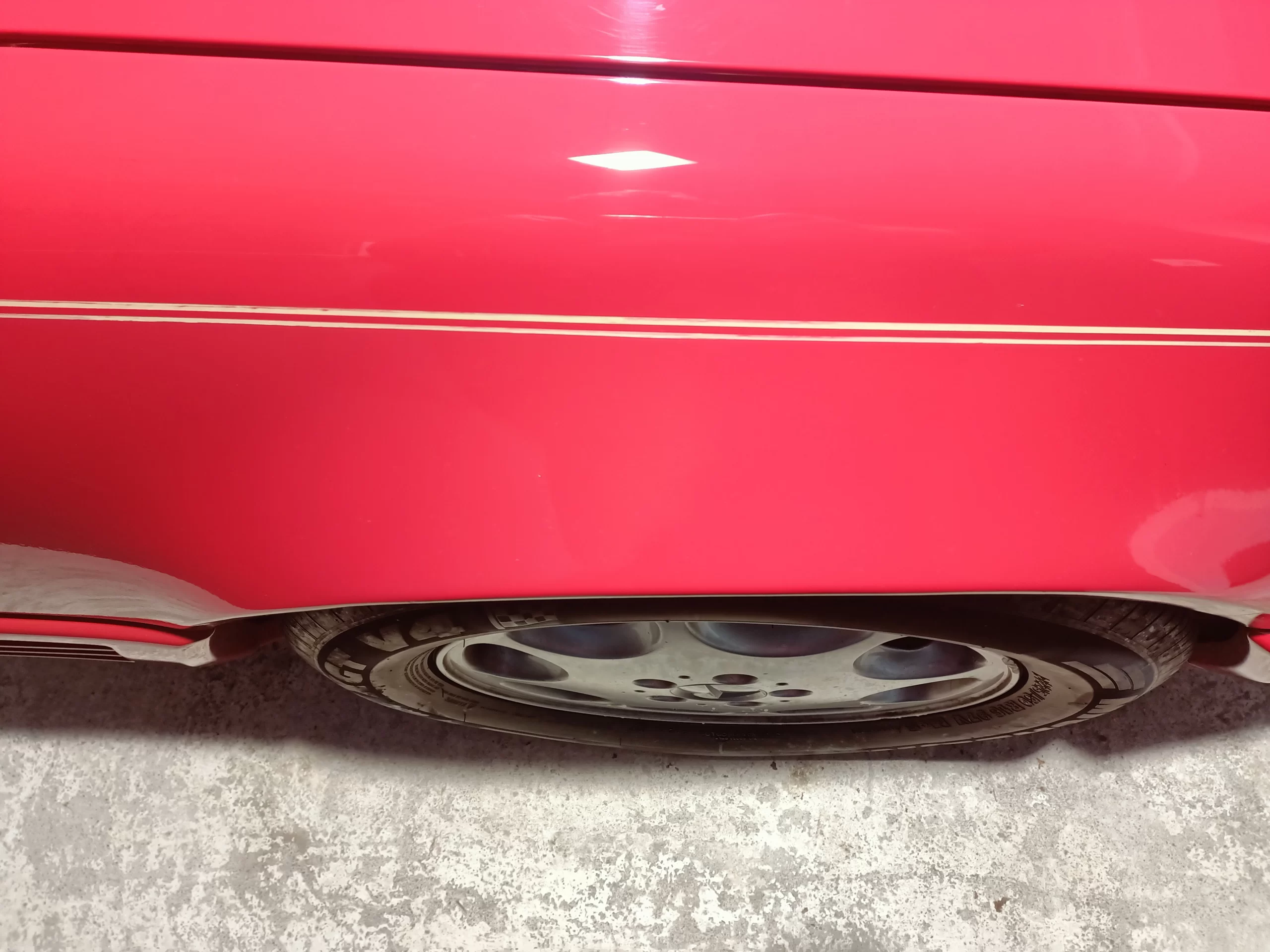 MB 500 SL aripa dr dupa polish (2)