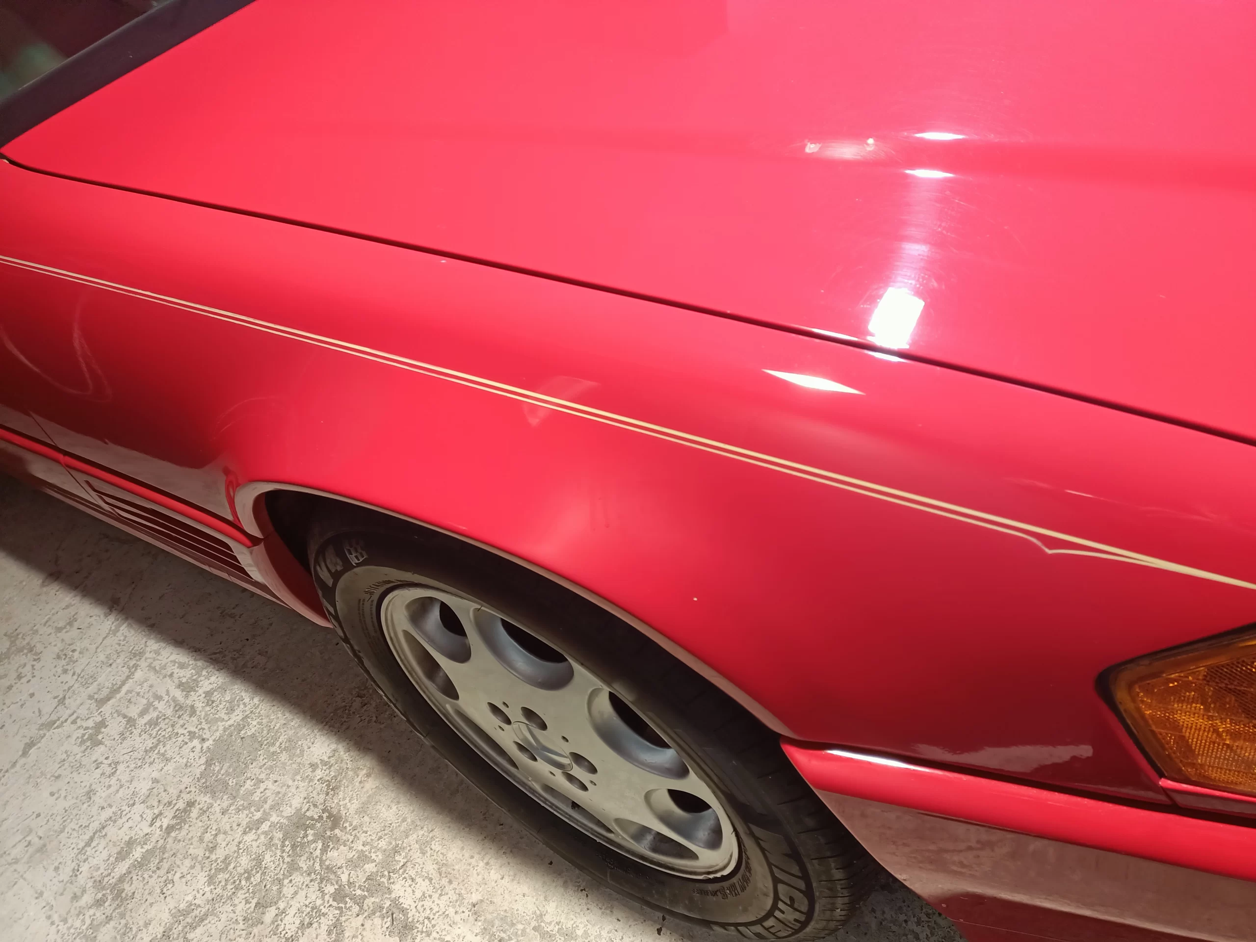 MB 500 SL aripa dr dupa polish