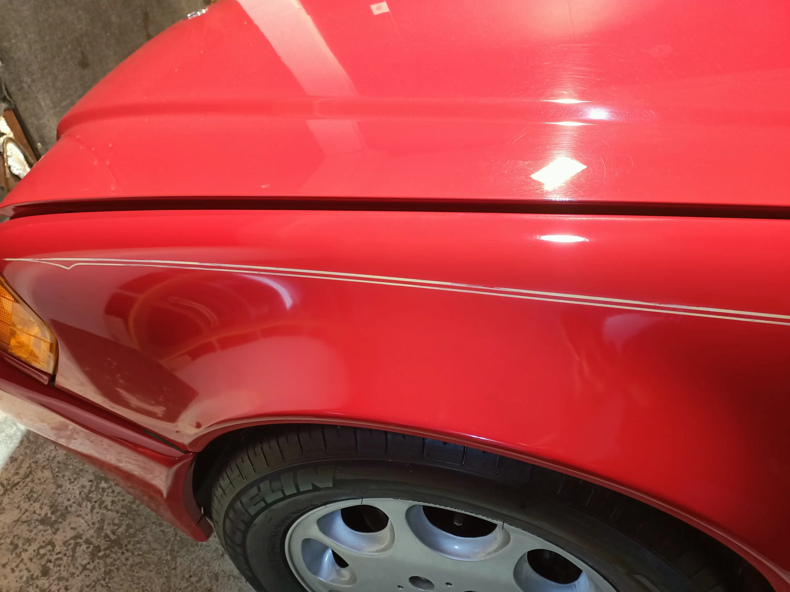 MB 500 SL aripa st dupa polish